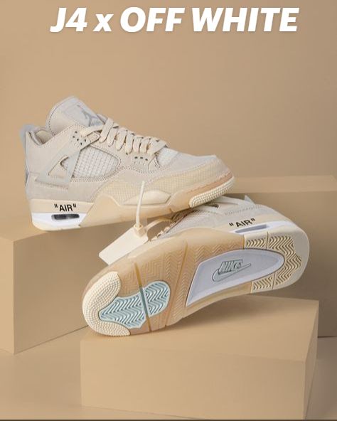 J4 Retro X Off-White Sail