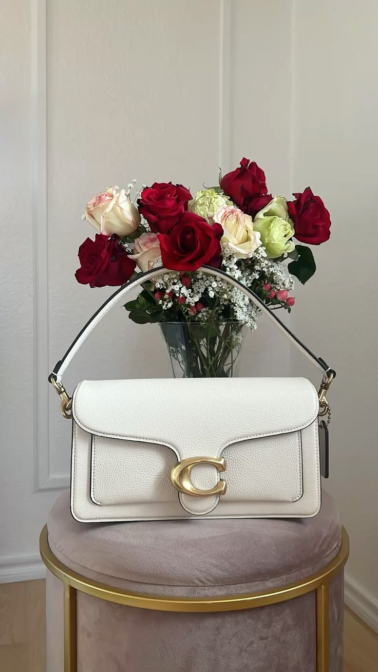 Coach Tabby Bag White