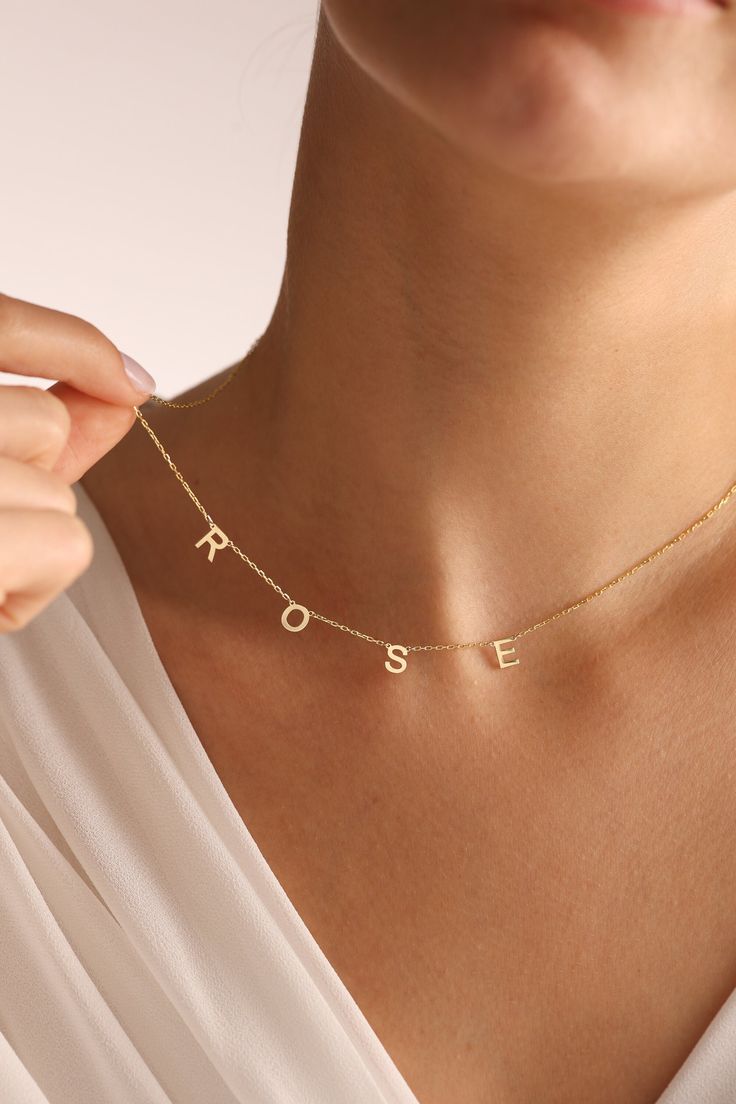 Custom Letter Necklace