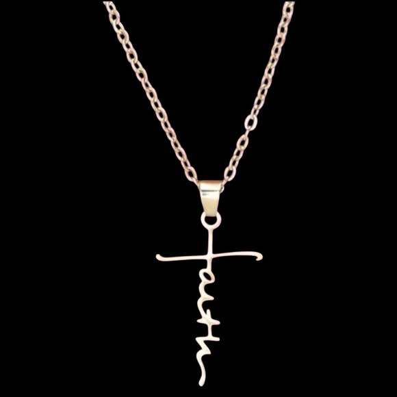 Faith Cross Necklace