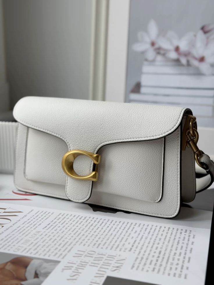 Coach Tabby Bag White