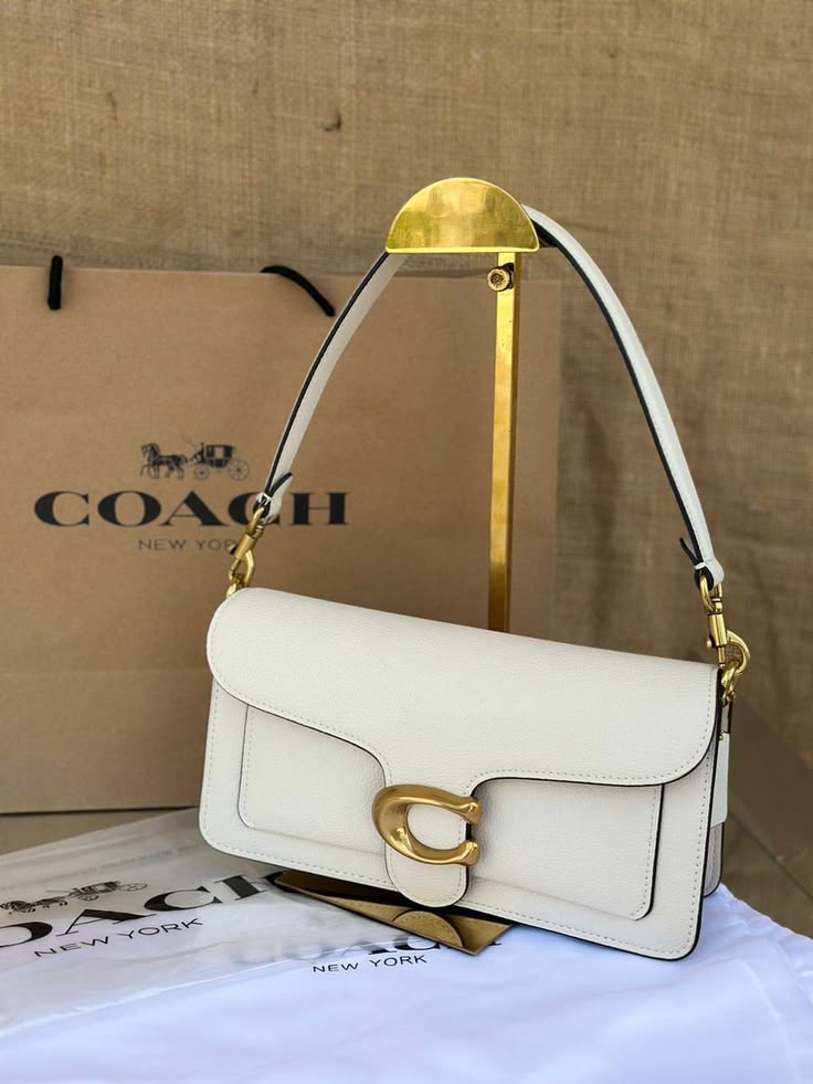 Coach Tabby Bag White