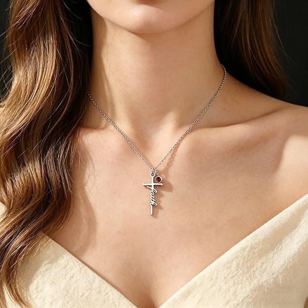 Faith Cross Necklace