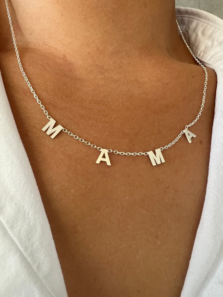 Custom Letter Necklace