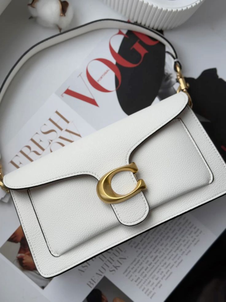 Coach Tabby Bag White