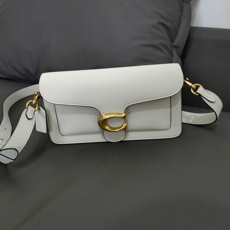 Coach Tabby Bag White