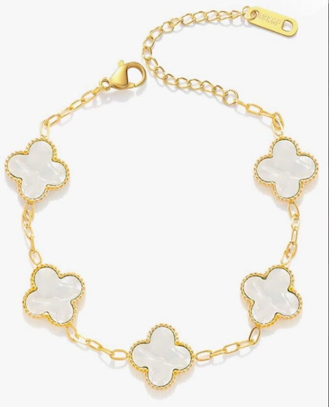 White Clover Bracelet